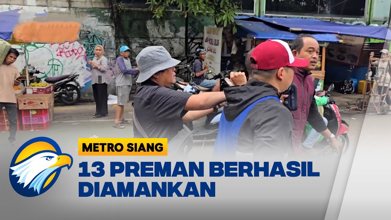 Razia Preman Berkedok Juru Parkir Liar- [Metro Siang]