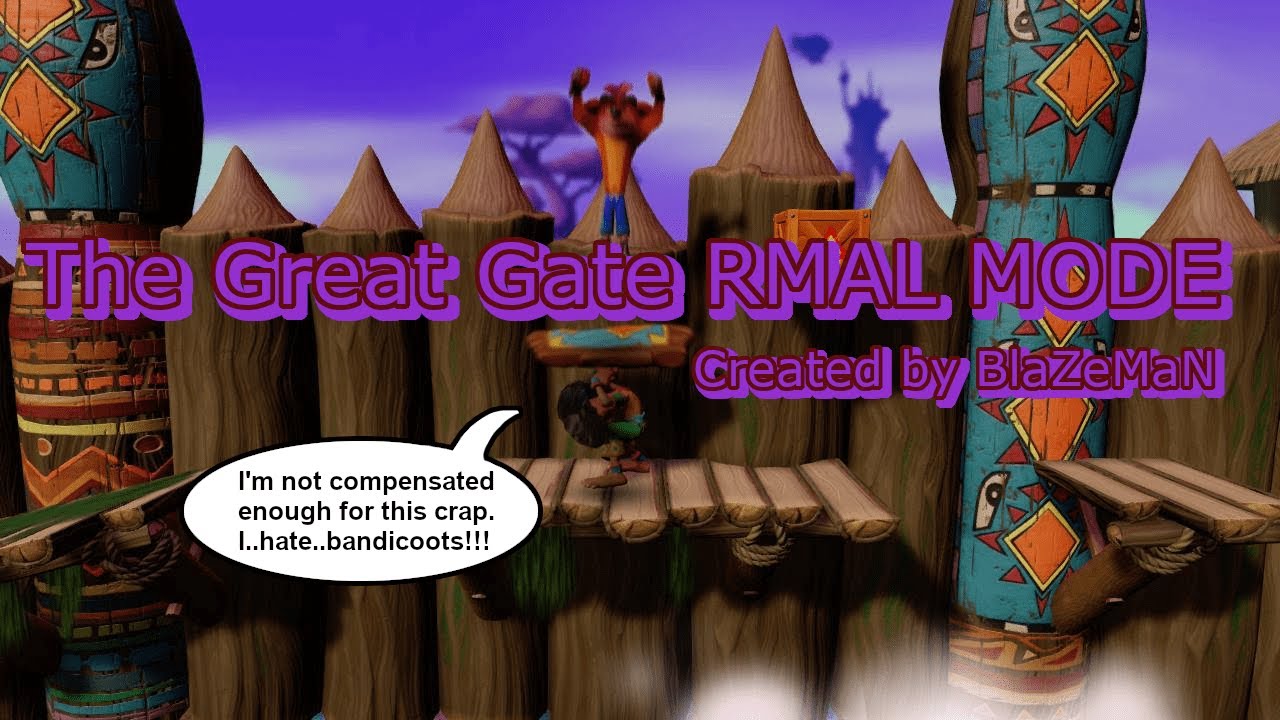 The Great Gate RMAL MODE (Crash Bandicoot N.Sane Trilogy)