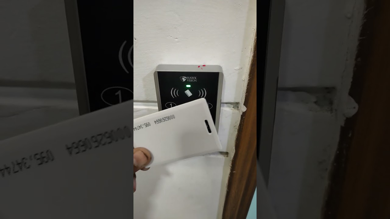 RFID Card digital lock for glass door, magnetic lock glass door ozone digital door lock | EM lock