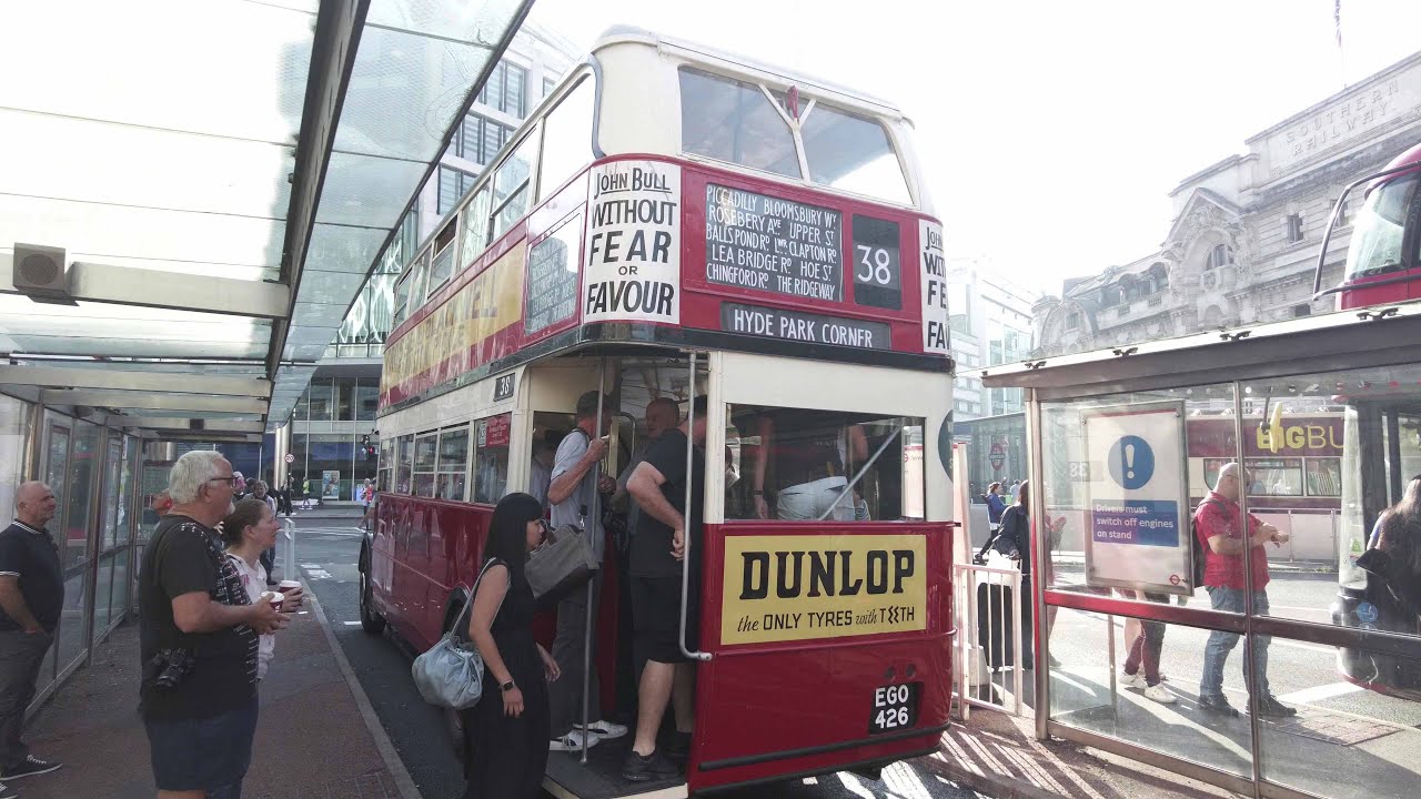 London Bus Route 38 Heritage Day 16th September 2023