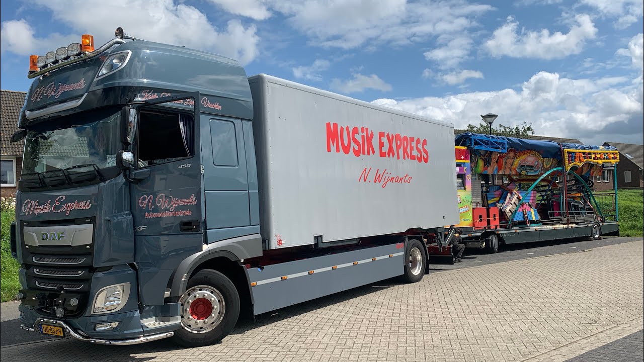 Kermis Hoorn 2023 Transport en opbouw Deel 2