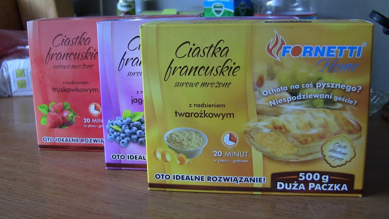 Test Mrożonych ciasteczek francuskich FORNETTI