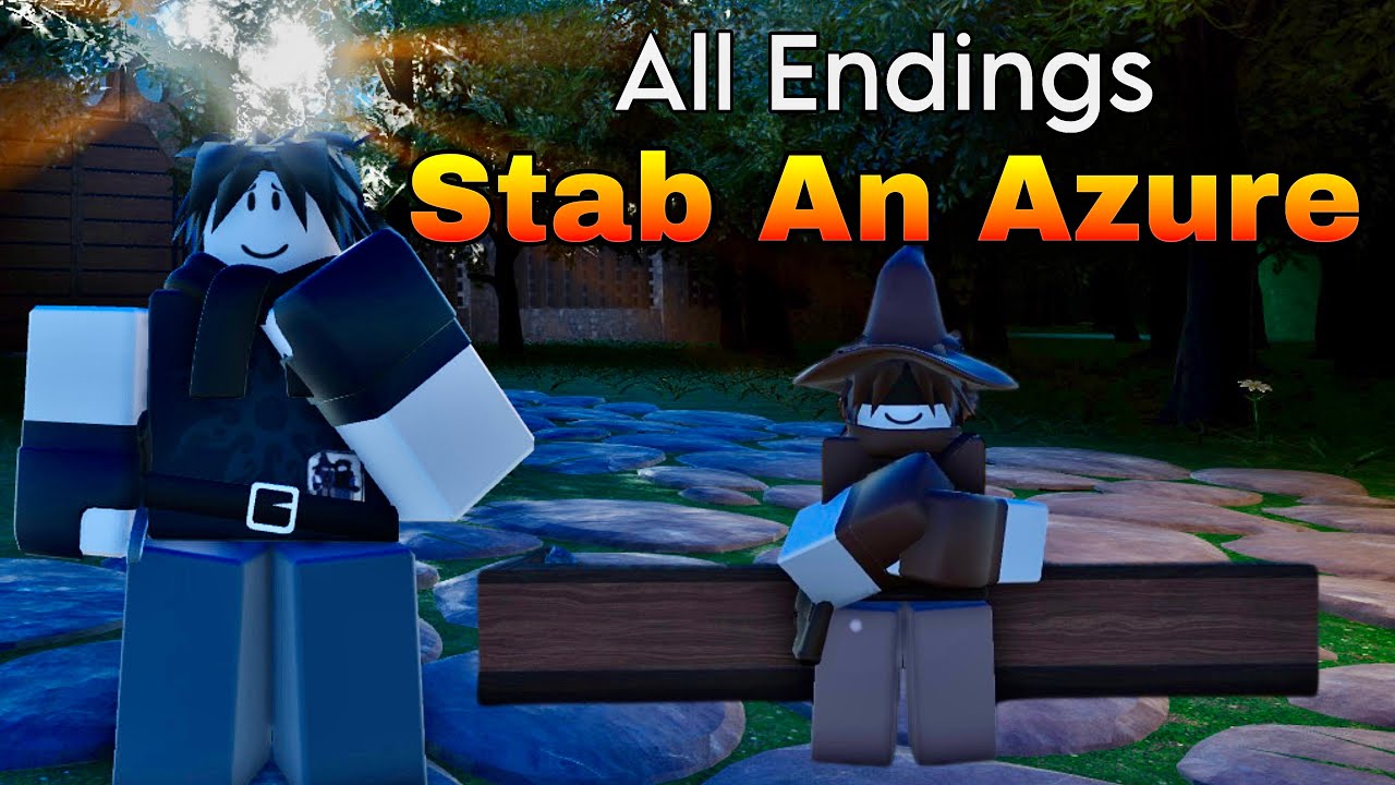 ROBLOX - Stab an Azure - ALL ENDINGS - [Full Walkthrough]