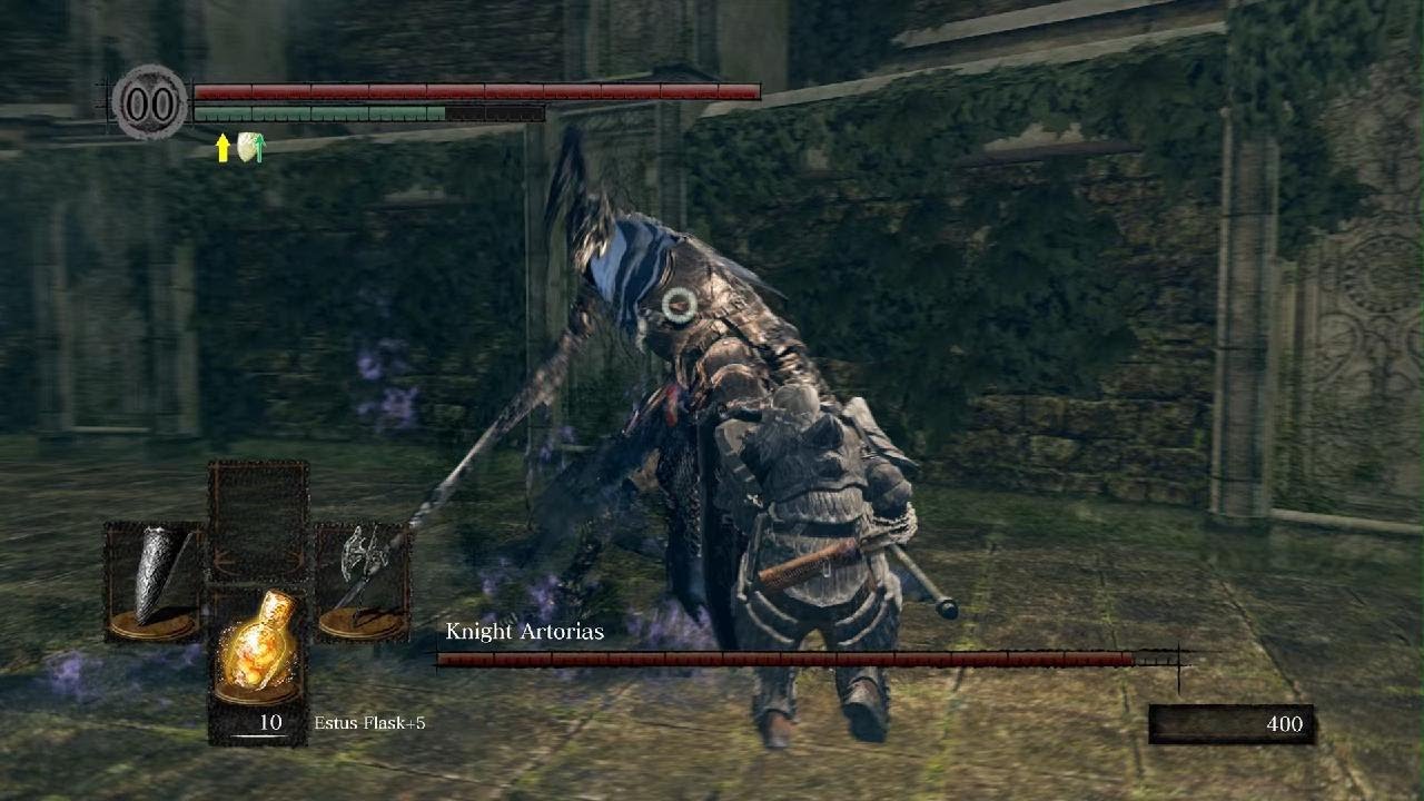 DARK SOULS: REMASTERED: Knight Artorias Boss Fight