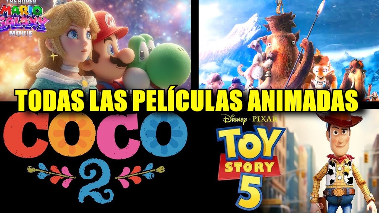 TODAS LAS PELÍCULAS ANIMADAS que VEREMOS LOS PRÓXIMOS AÑOS