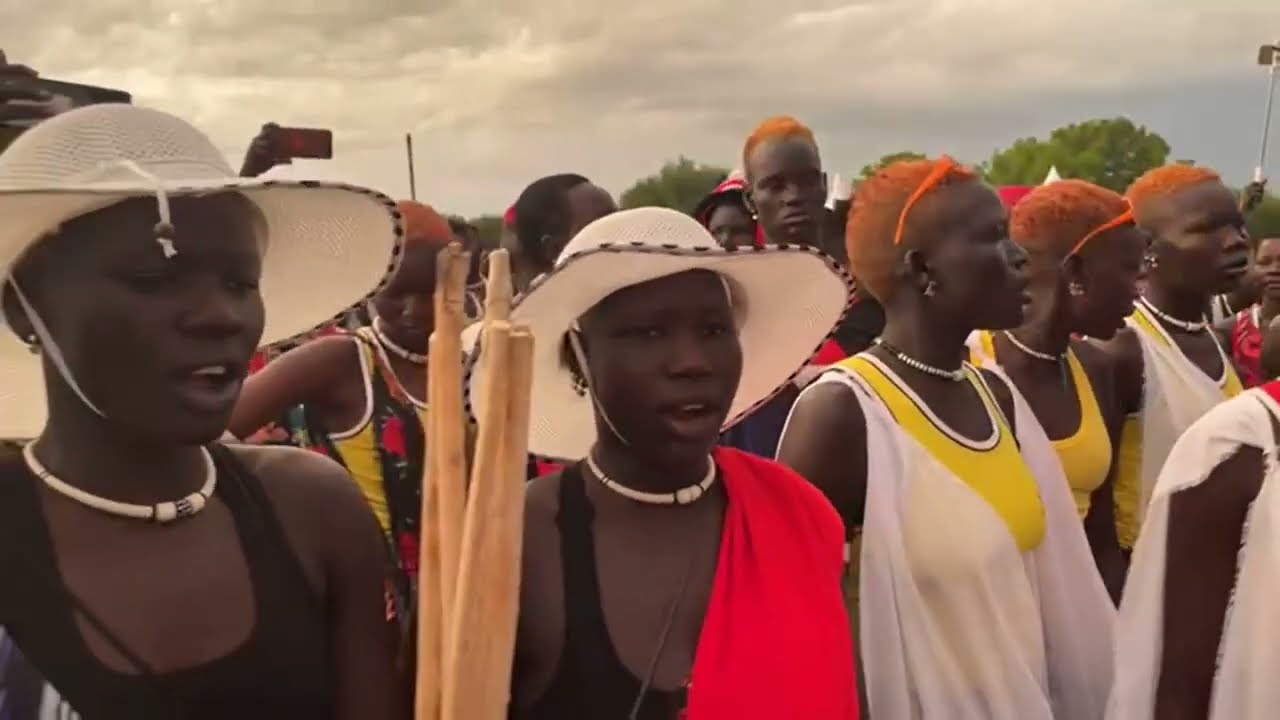 Mundari rehearsal dance ahead of Liwa Lukojo Achot vs Agutdiing Magot Khot