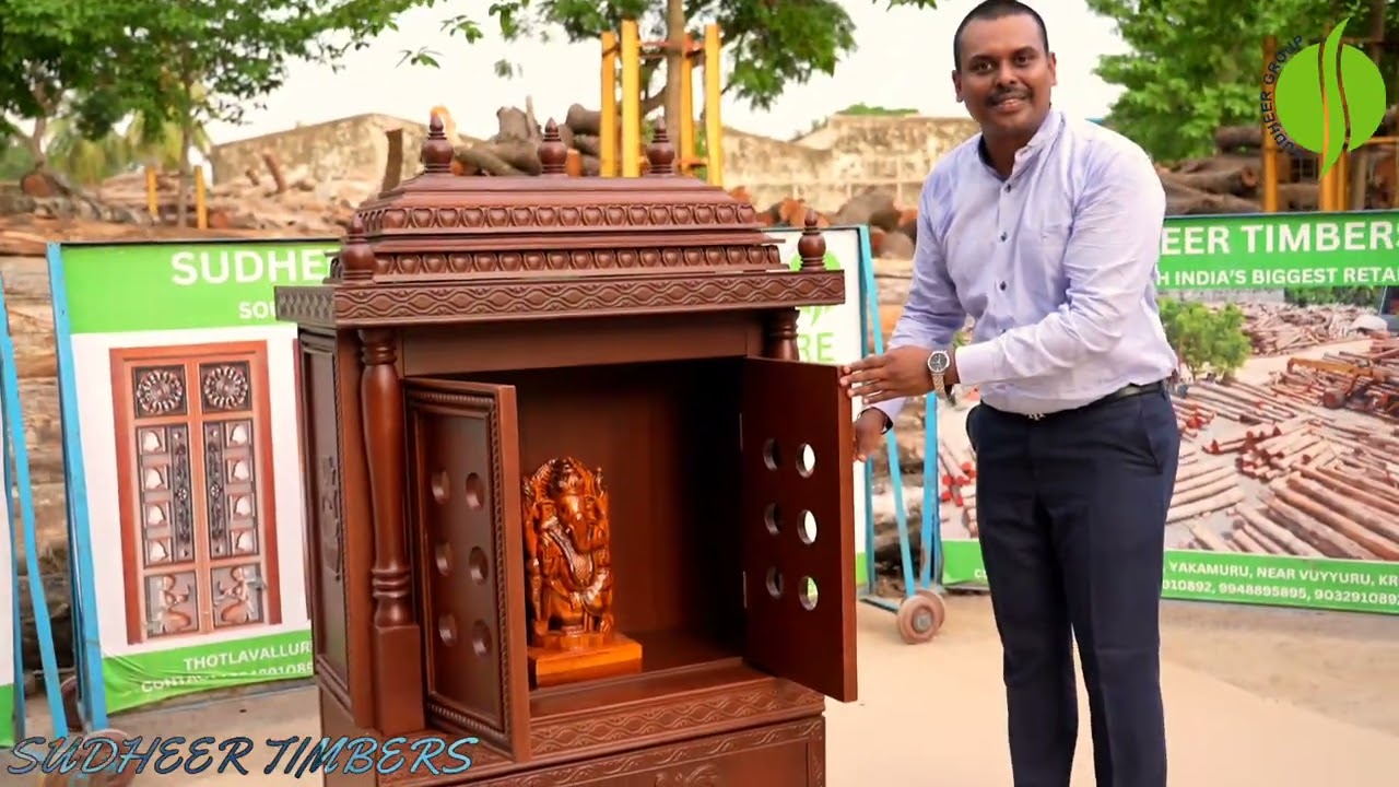 Pooja Mandir At SUDHEER TIMBERS PVT.LTD
