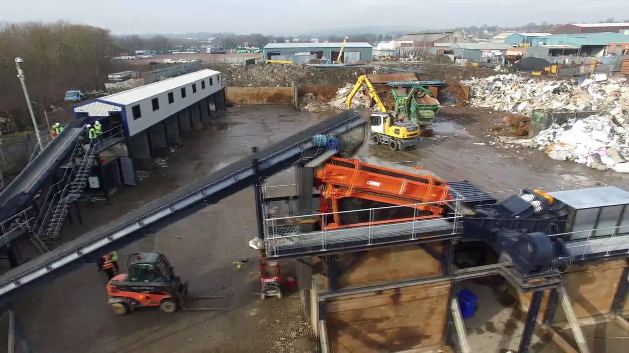 Bradgate picking station at Wards Recycling Chesterfield