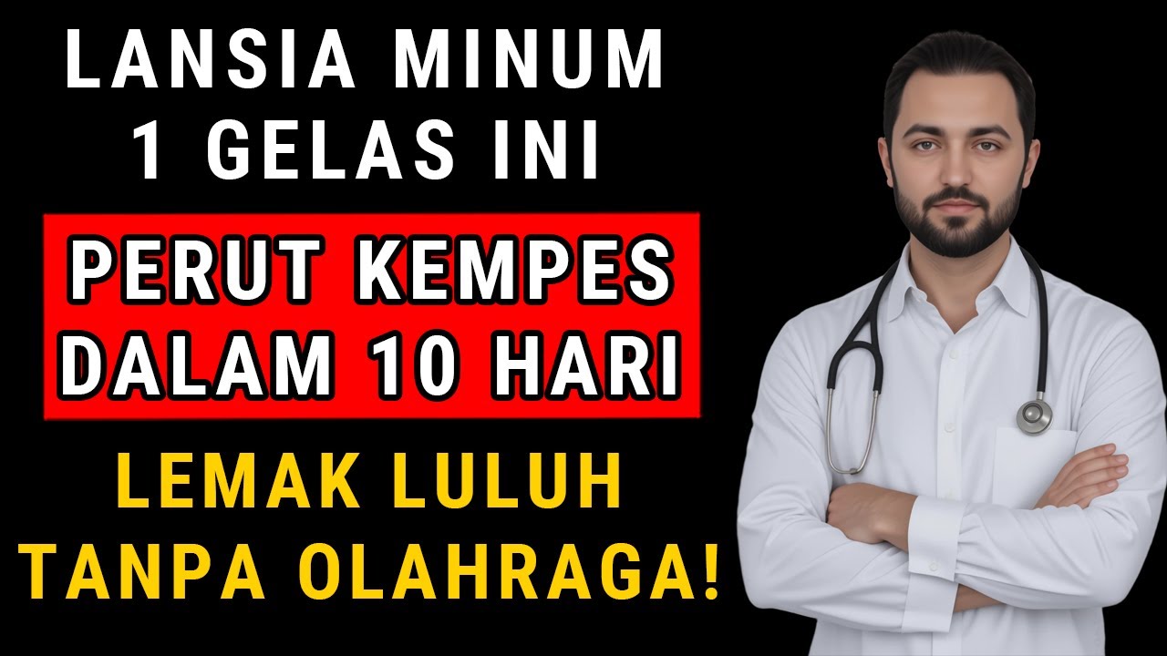 Banyak Lansia Tidak Sadar 1 Gelas Ini Setiap Pagi Bisa Ratakan Perut & Bakar Lemak!