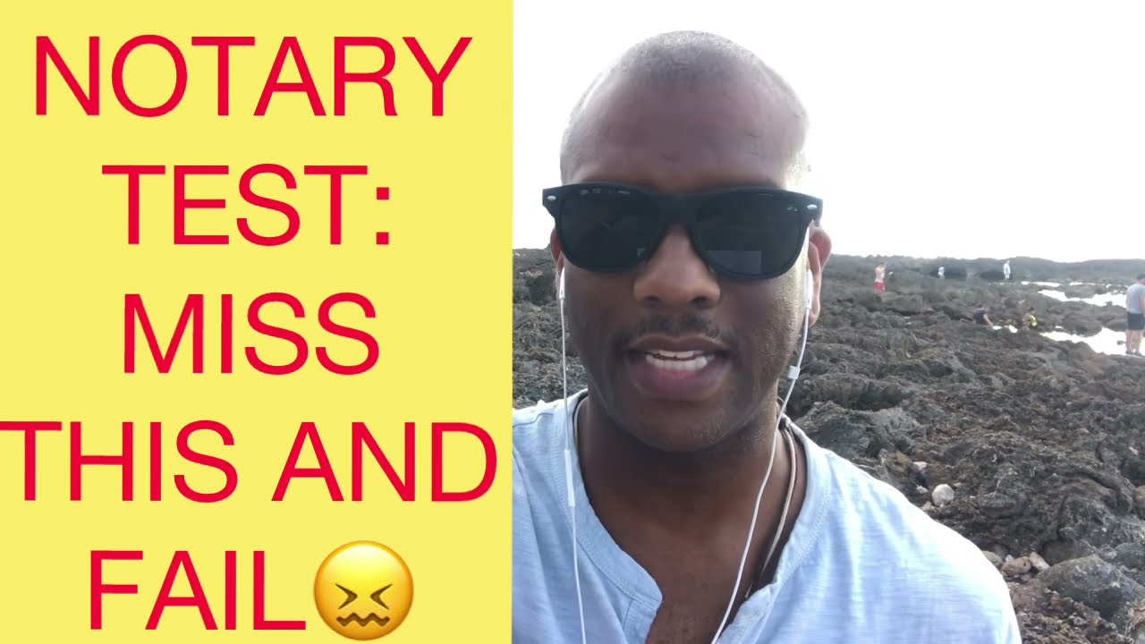 Notary Warning ⚠️: Do Not Miss These Notary Test Questions!