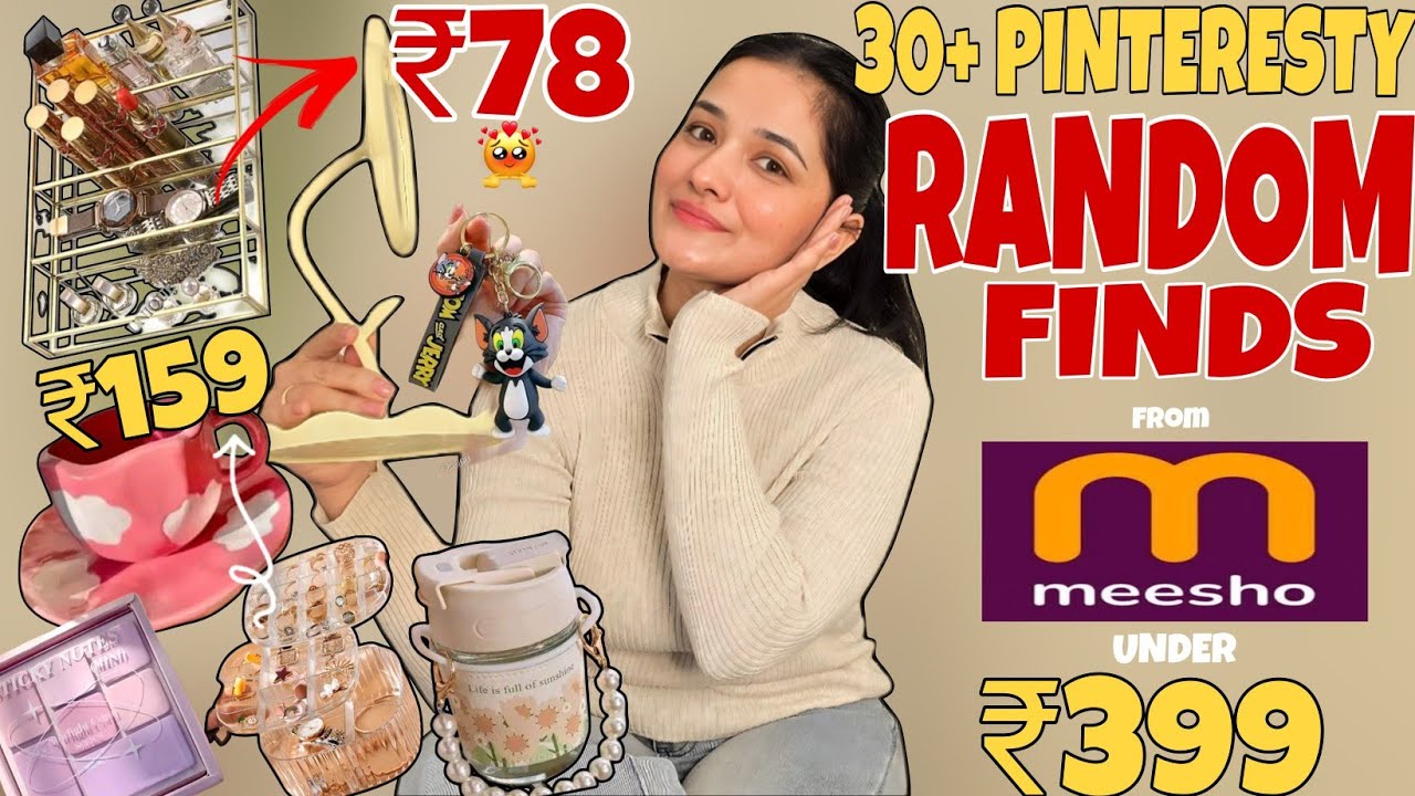 *30+ PINTERESTY PRODUCTS* Best MEESHO Random Finds Haul Starting ₹78✨️ *MEESHO HAUL* #meesho #haul