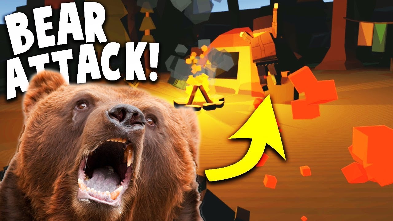 DEFENDING AGAINST BEAR ATTACK IN VR! | Just In Time Incorporated Gameplay Part 2