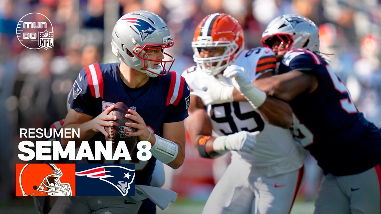 Cleveland Browns vs. New England Patriots | Resumen NFL en español - Semana 8 | NFL Highlights 2025