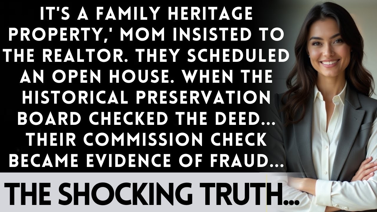 Mother Listed My Historic Home As Hers — Then The Preservation Board Investigated...