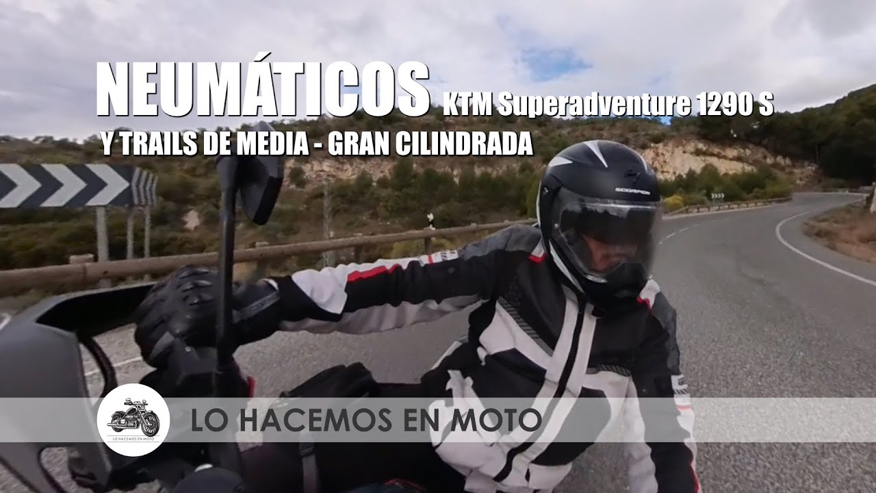 Neumáticos en modelos Trail, o no