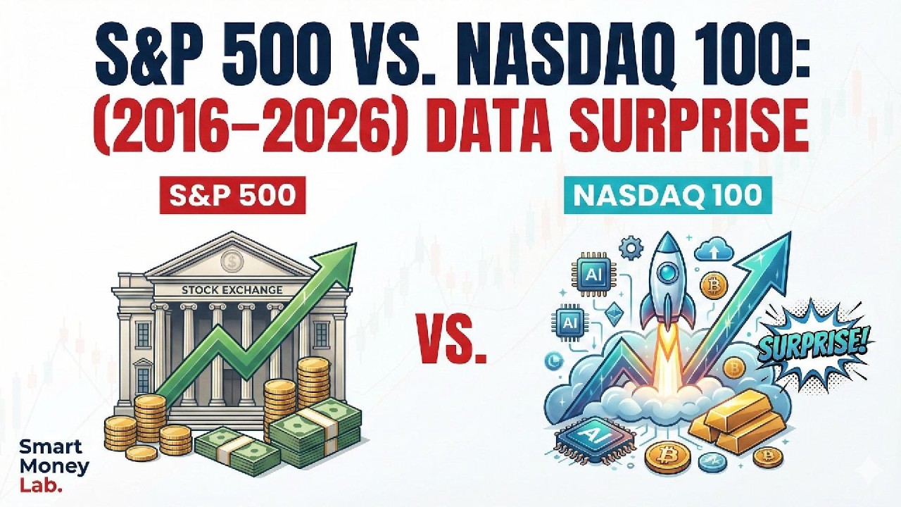 S&P 500 vs. Nasdaq 100: The 10-Year Compare 2016–2026