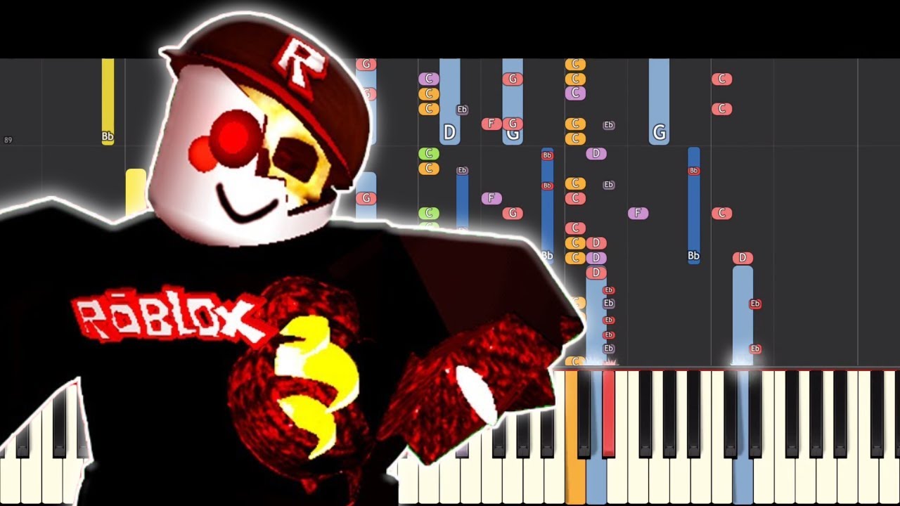 Roblox Guesty Menu Theme Song - Piano Remix