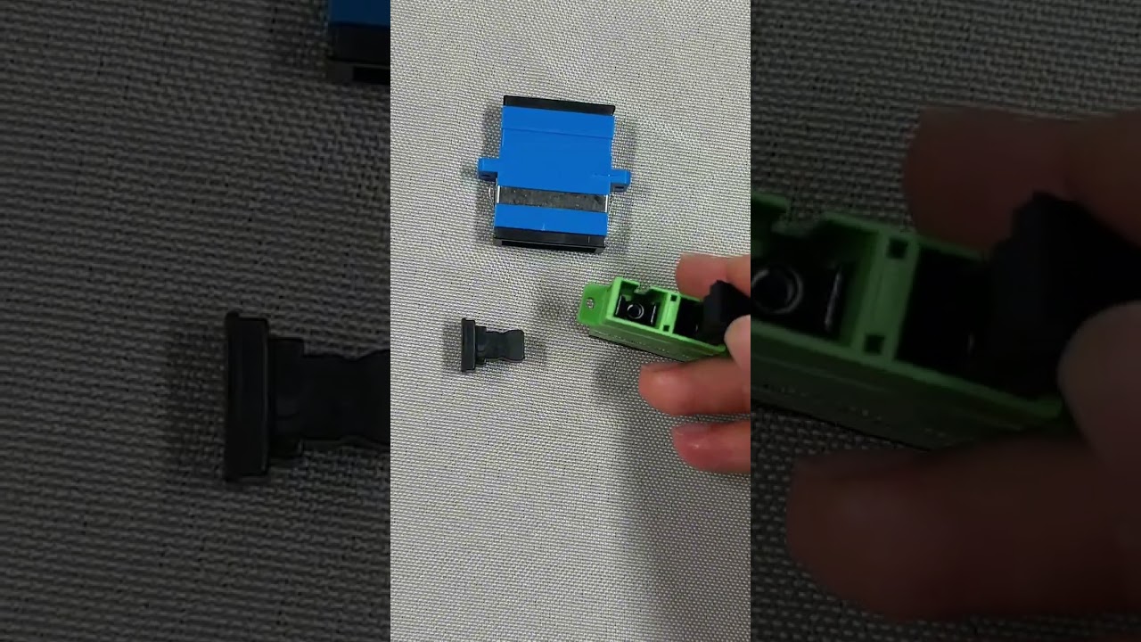 SC-SC APC/UPC fiber optic adapter  #fiberoptic #fiberoptical #adapter #datacenter #fibercable