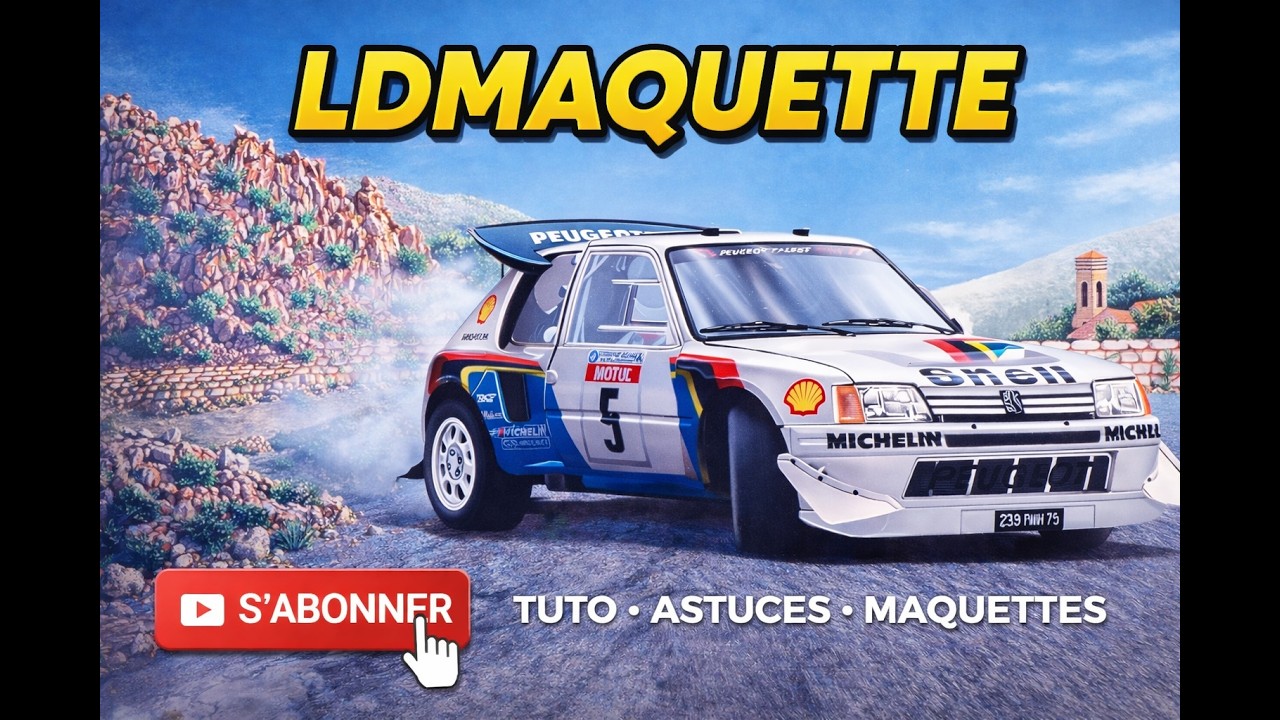 Montage Peugeot 205 T16 Etape 1