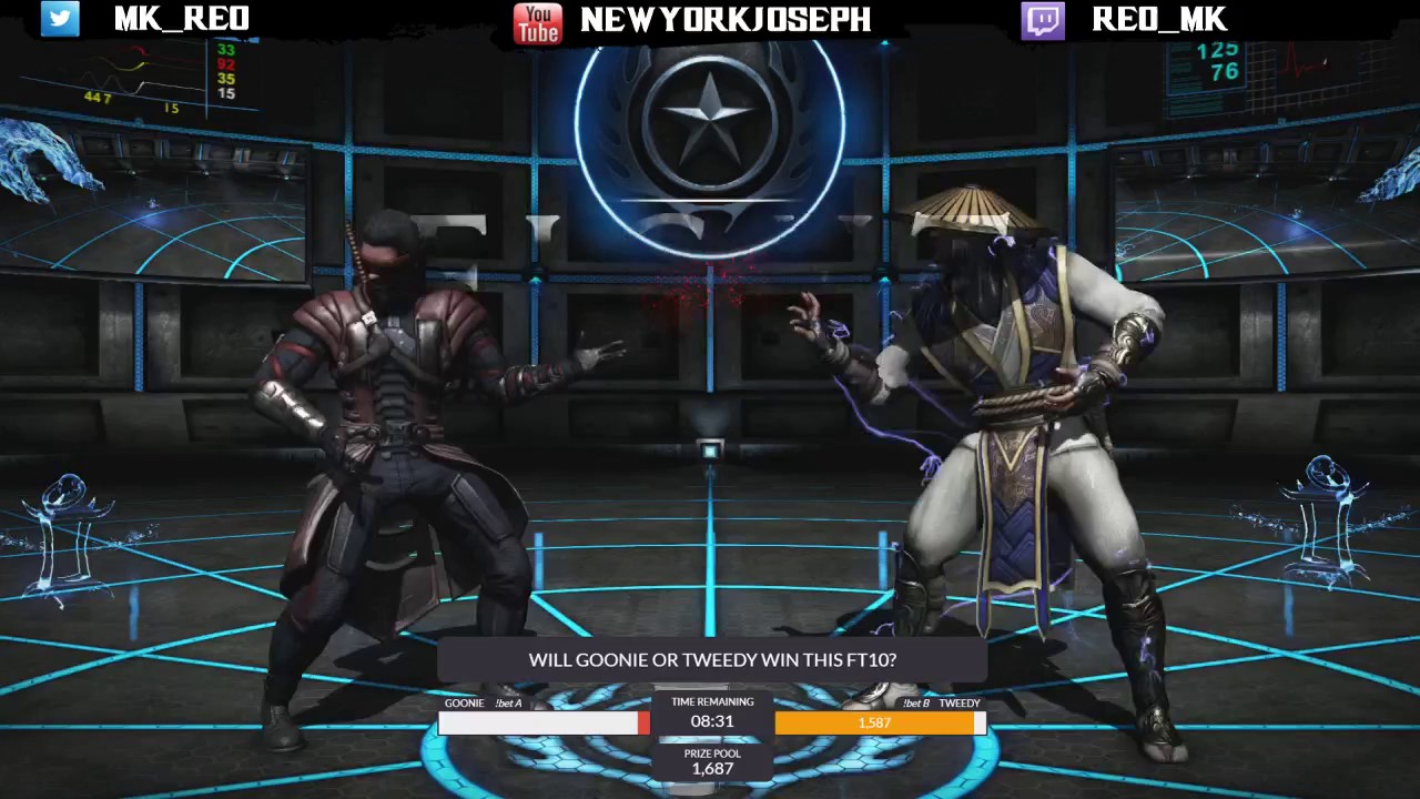 Tweedy (Kenshi - Possessed) VS Goonie (Raiden - Displacer) FT10
