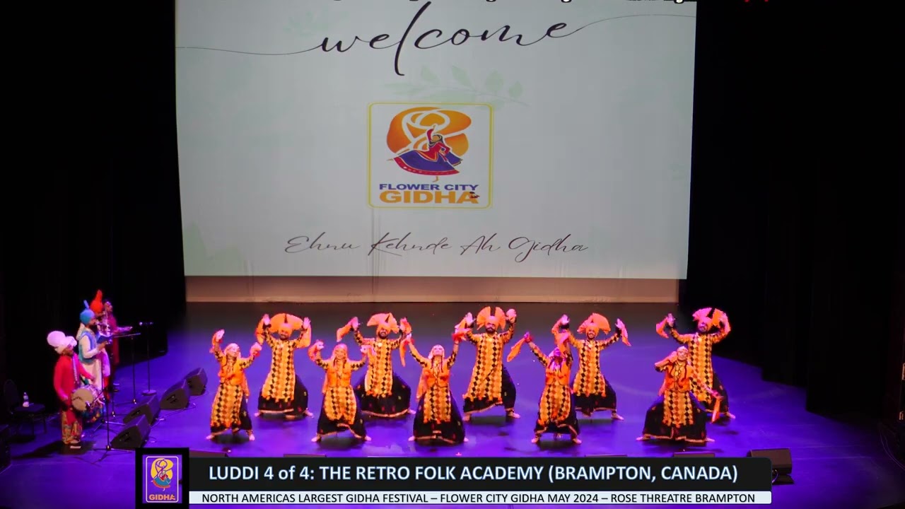Flower City Competition 2024 || LUDDI || The Retro Folk Academy, BRAMPTON || Live Boliyan