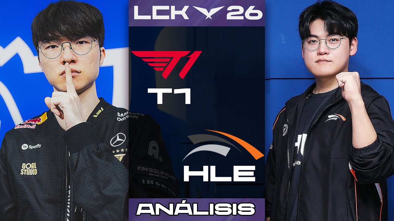 ARRANCA LA LCK 2026 🔰T1 vs HLE Análisis