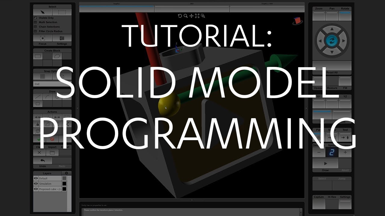 How to Program from a Solid Model in WinMax