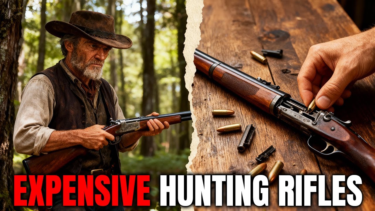 15 Most EXPENSIVE Hunting Rifles of the Wild West