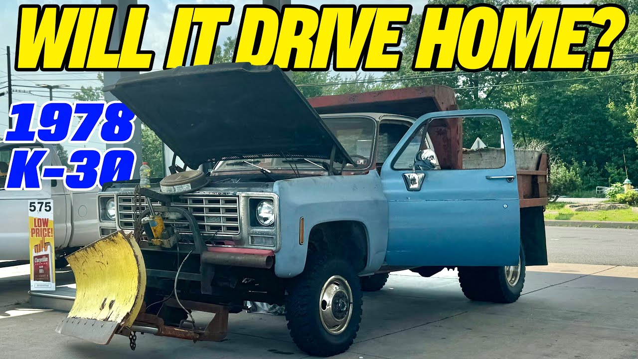 We Bought a 1978 K-30 Dump Truck! WILL IT DRIVE HOME?!