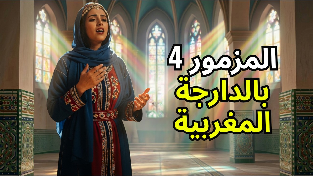 المزمور 4 بالدارجة المغربية - Psaume 4 en arabe marocain - Psalm 4 in Moroccan Arabic (Darija)