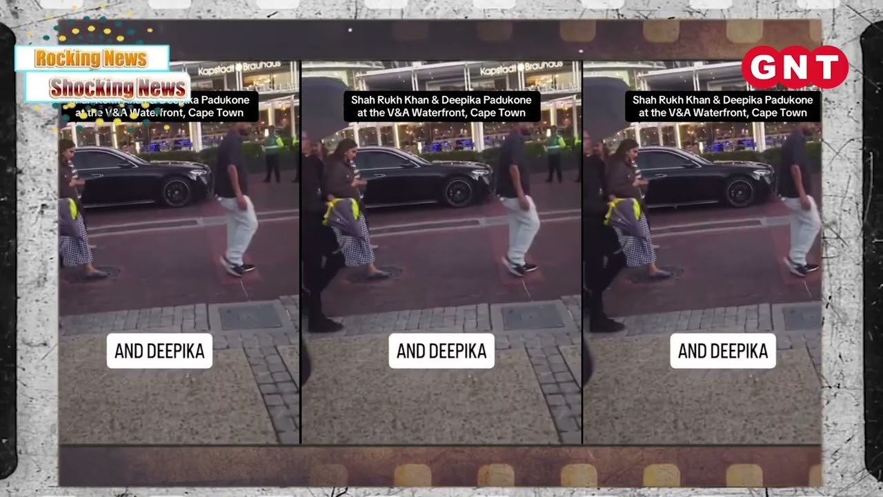 Deepika Padukone & Srk&rsquo;s Another Video Goes Viral From Cape Town Shooting For King | SBB Xtra