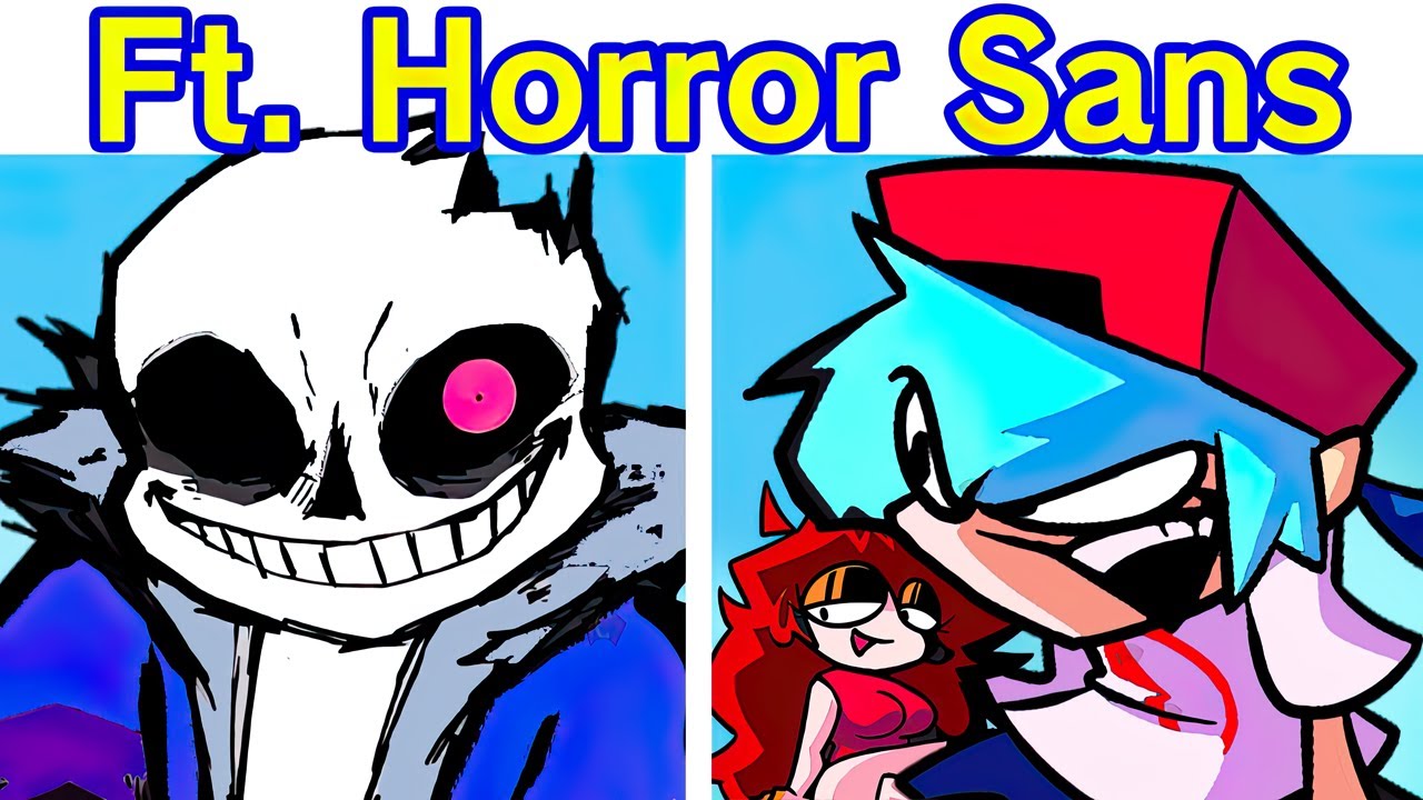 Friday Night Funkin' Vs Horror Sans FULL WEEK | Midnight Hunger (FNF Mod/Undertale/Ft. Horror Sans)