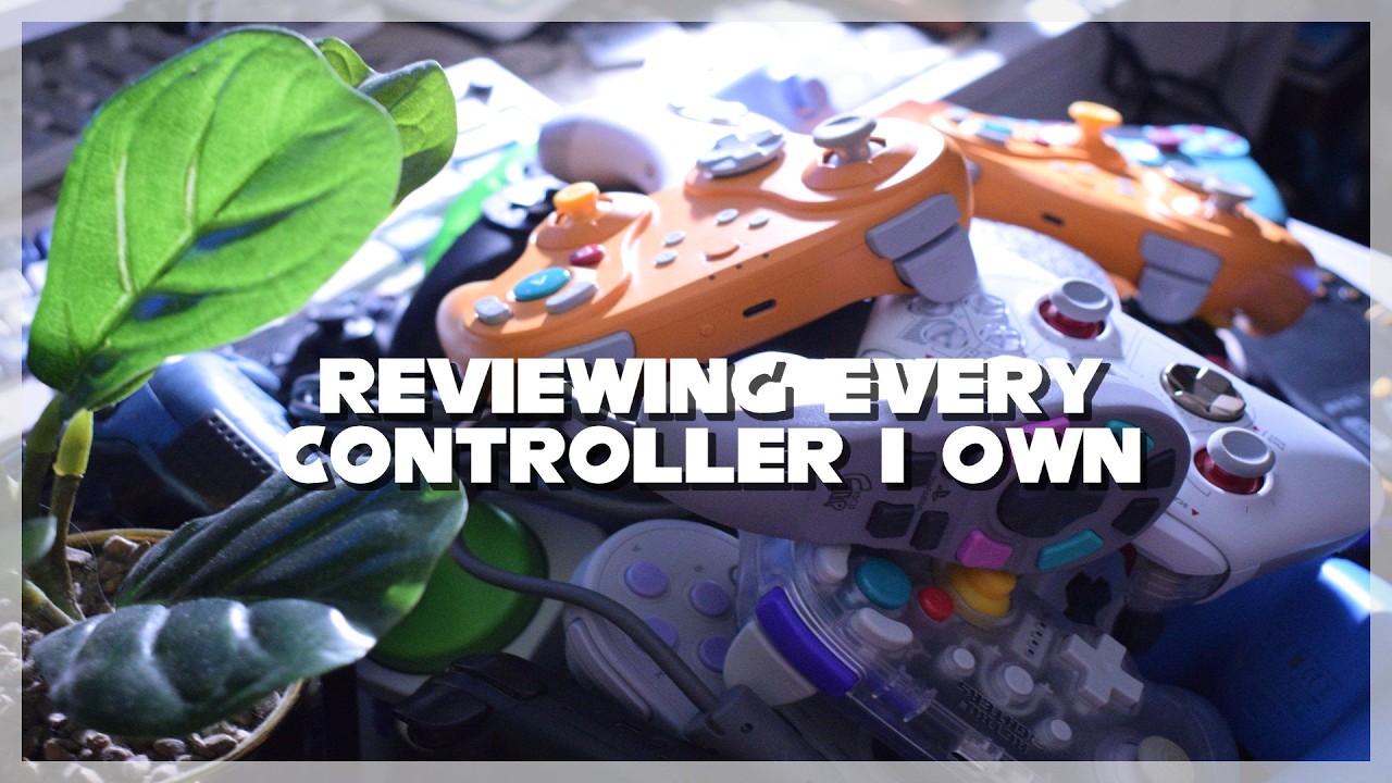 casually reviewing every controller I own (guess the number)