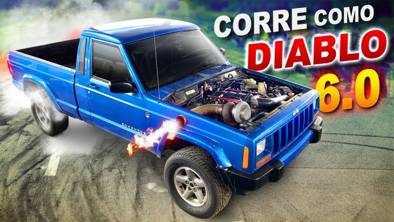 Jeep COMANCHE 4x4 SWAP LS 6.0 TURBO | ARRANC0NES en PISTA | OrdoTunes