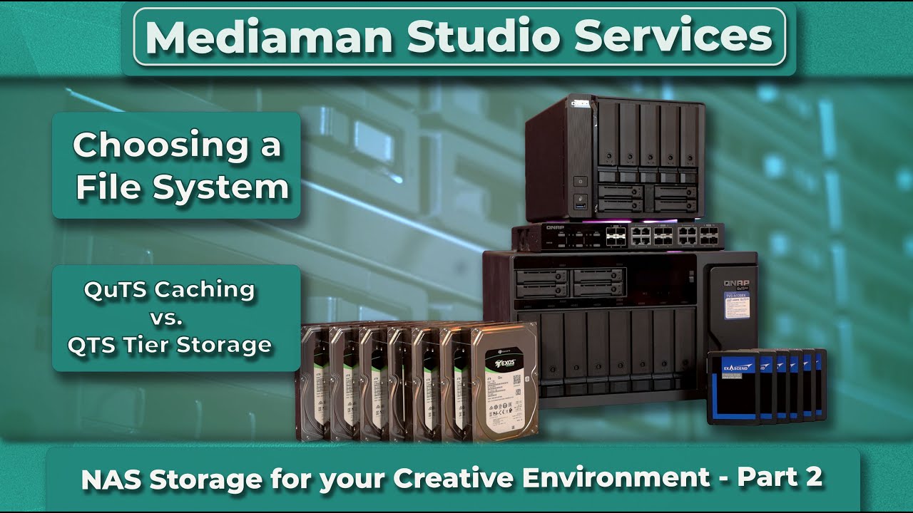 NAS Storage, QTS Tier Storage vs. QuTS (ZFS) Caching.  Choosing a NAS Part 2