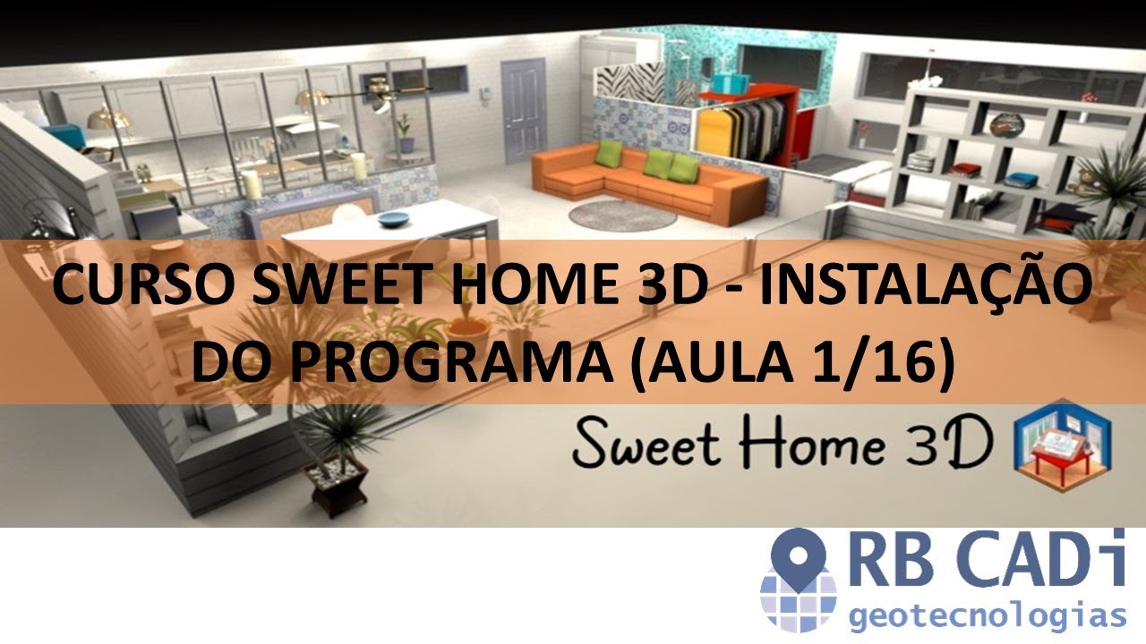 Curso Sweet Home 3D - Instalação do programa (Aula 1/16)
