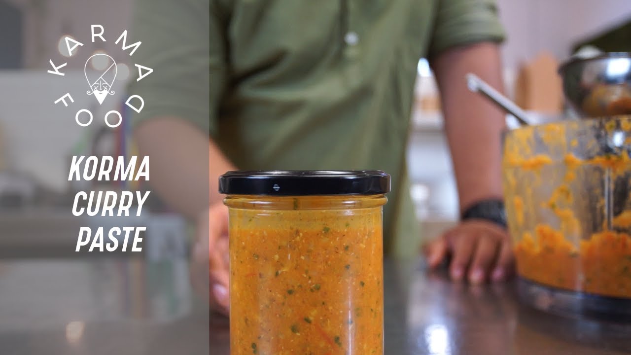 Wie mache ich eine Korma Curry Paste? - Karma Food