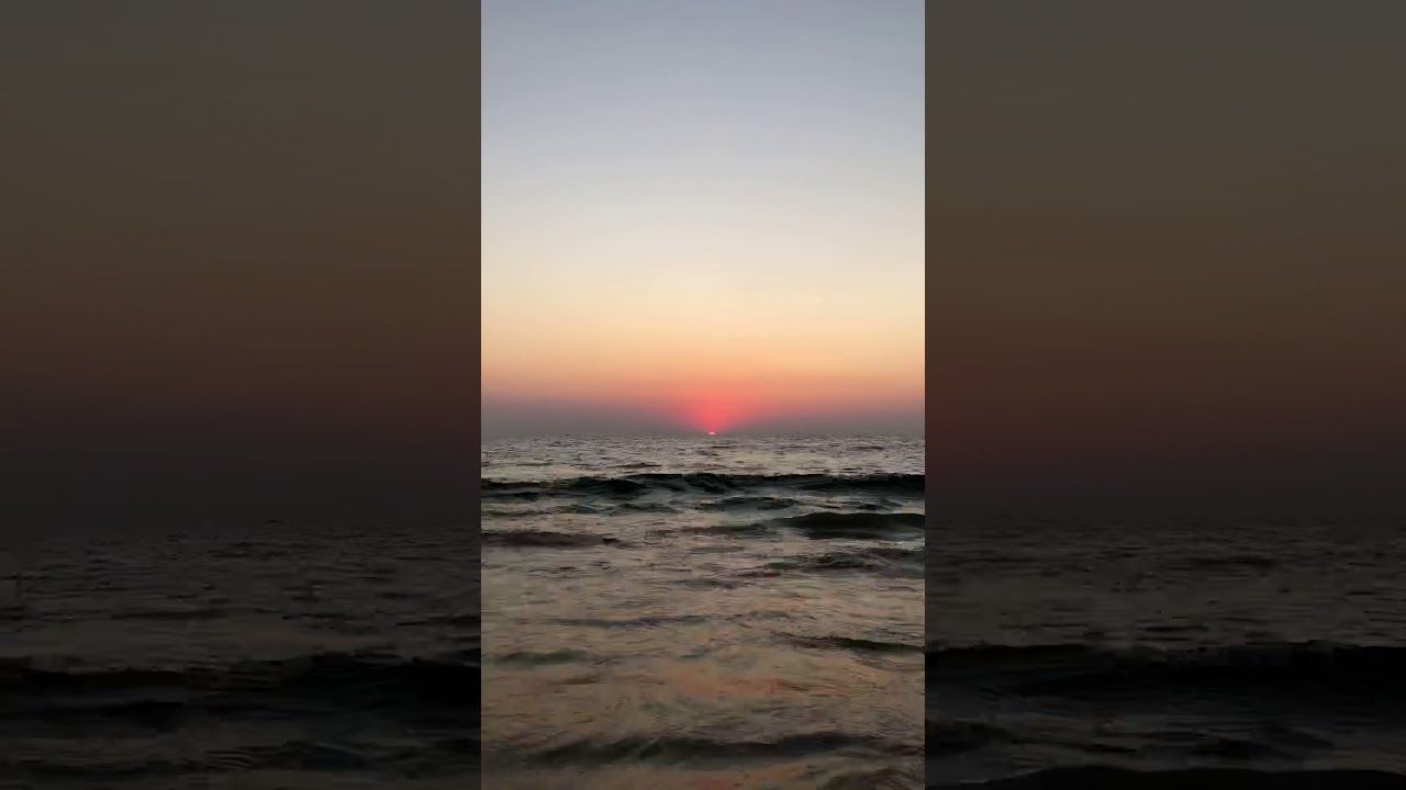 Goa sunset time-lapse