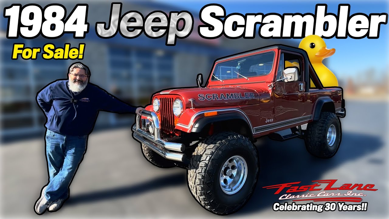 1984 Jeep Scrambler For Sale at Fast Lane Classic Cars!