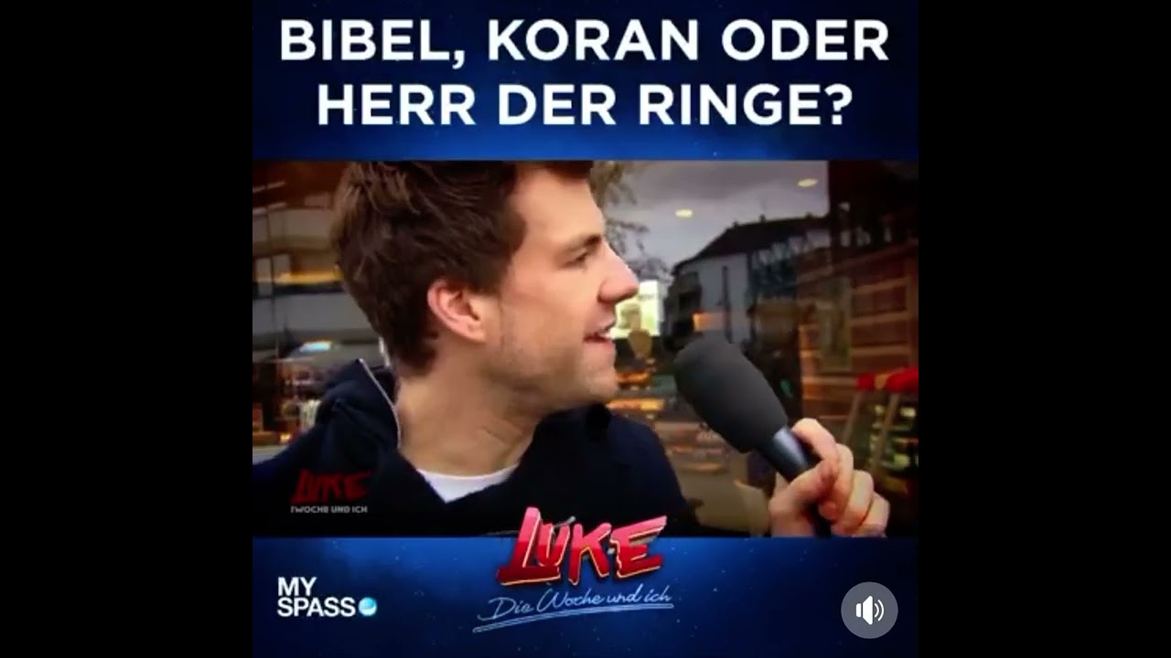 Bibel Koran oder Herr der Ringe Quiz Luke Mockridge