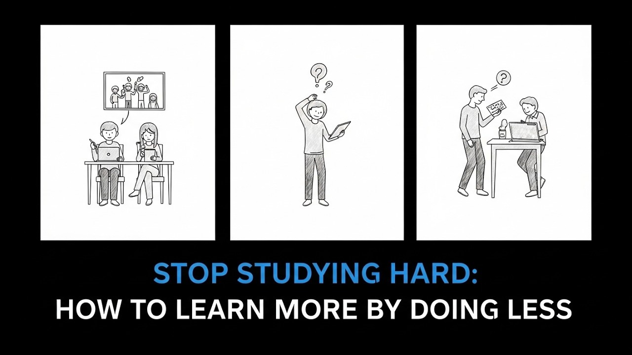 Stop Studying Hard: How to Learn More by Doing Less