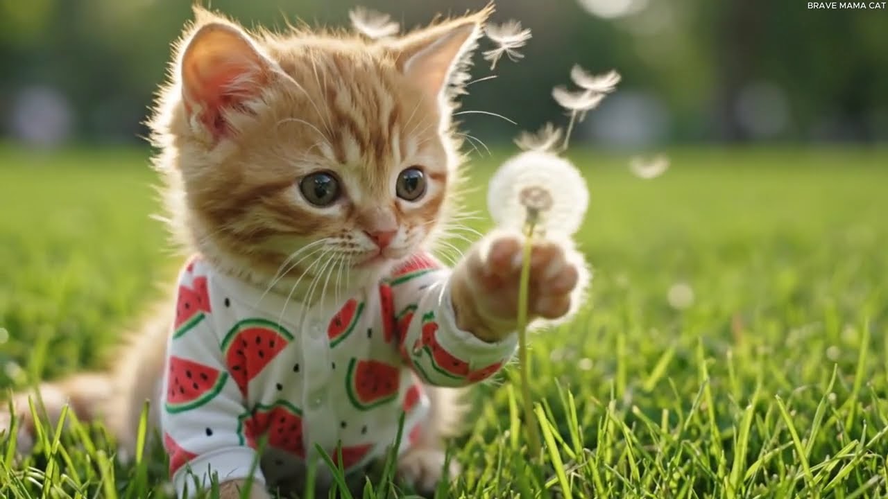 Lost Ginger Kitten Found Stuck in Cement 🥺 Papa Cat Did the Unthinkable 🚨