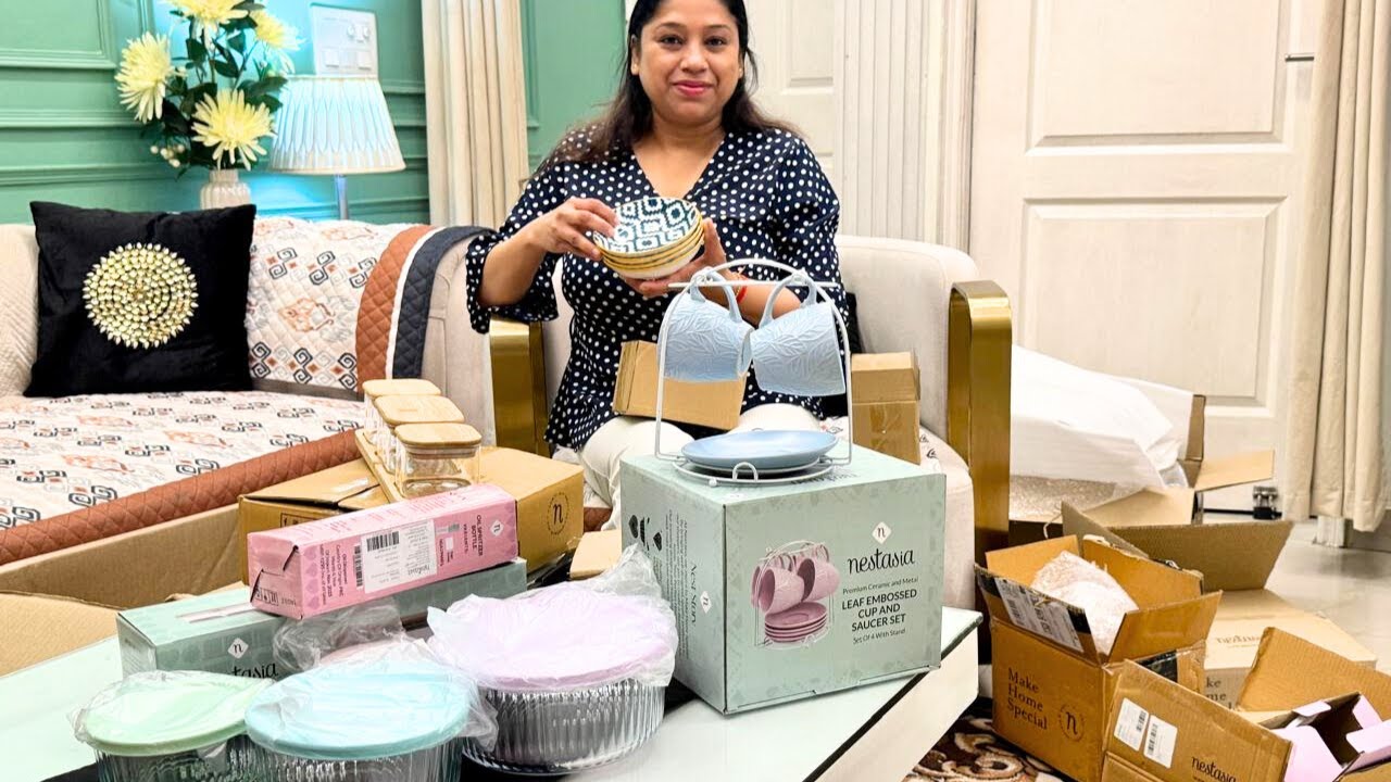 साल का पहला Huge Kitchen Haul | Trending Kitchen Items in Low Prices | Indian Mom Studio