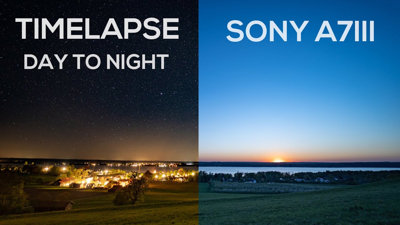 TIMELAPSE TAG ZU NACHT - EASY ERKL&Auml;RT - SONY A7III