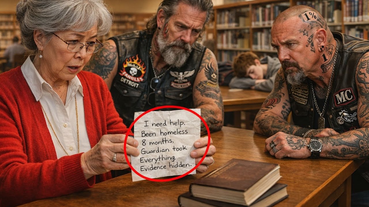 The REAL Reason 300 Hell's Angels Responded to a Homeless Boy's Library Book