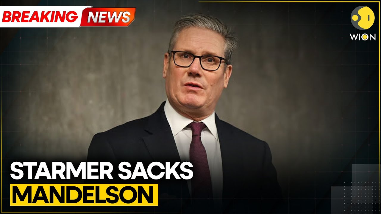 UK Sacks Peter Mandelson as Ambassador to U.S. Over Links With Jeffrey Epstein | WION BREAKING