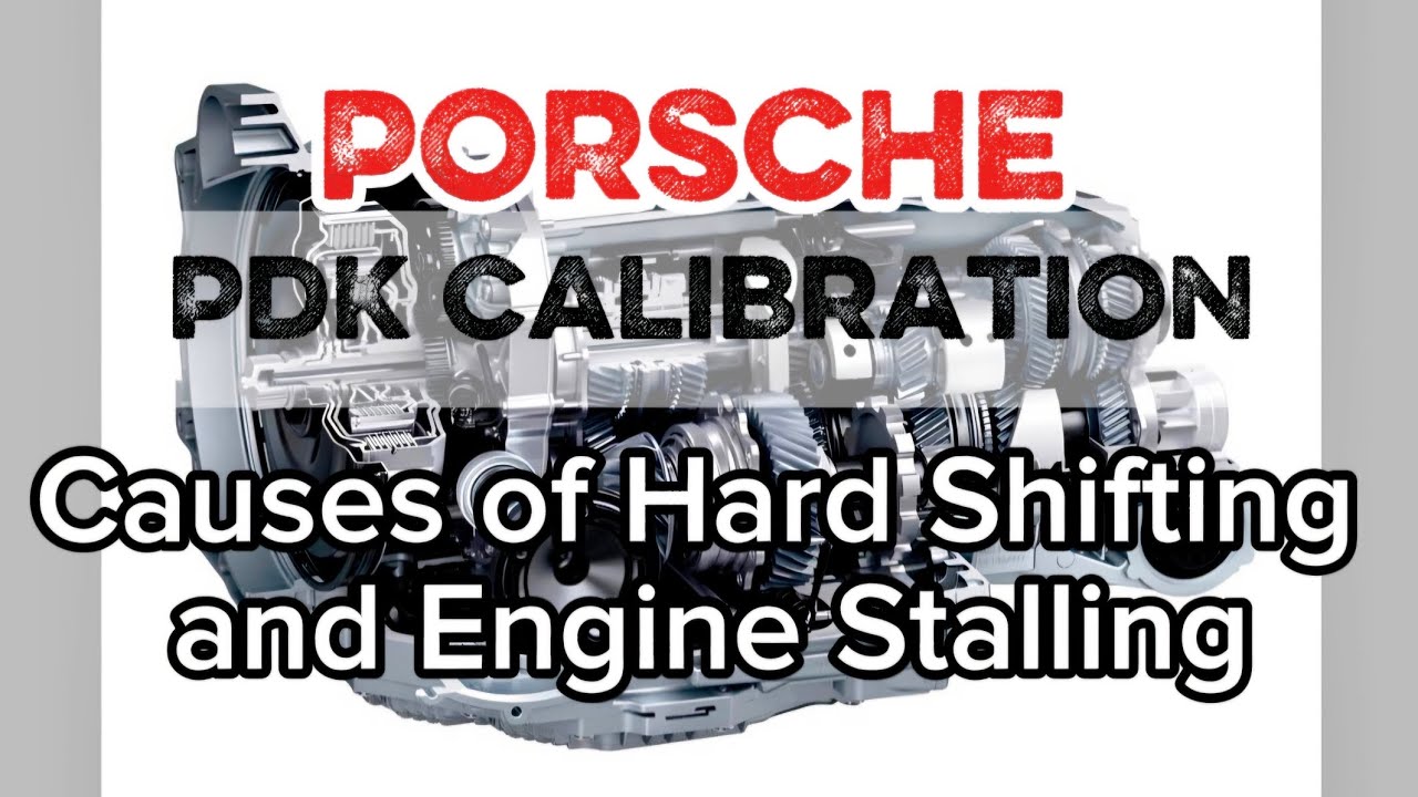 Porsche PDK Calibration (Clutch Adaptation / Teach-In Procedure)