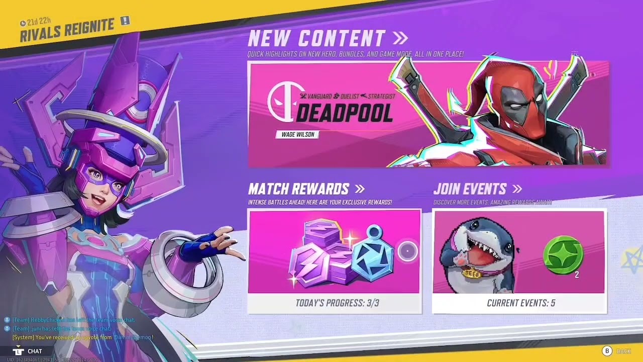 Marvel rivals.