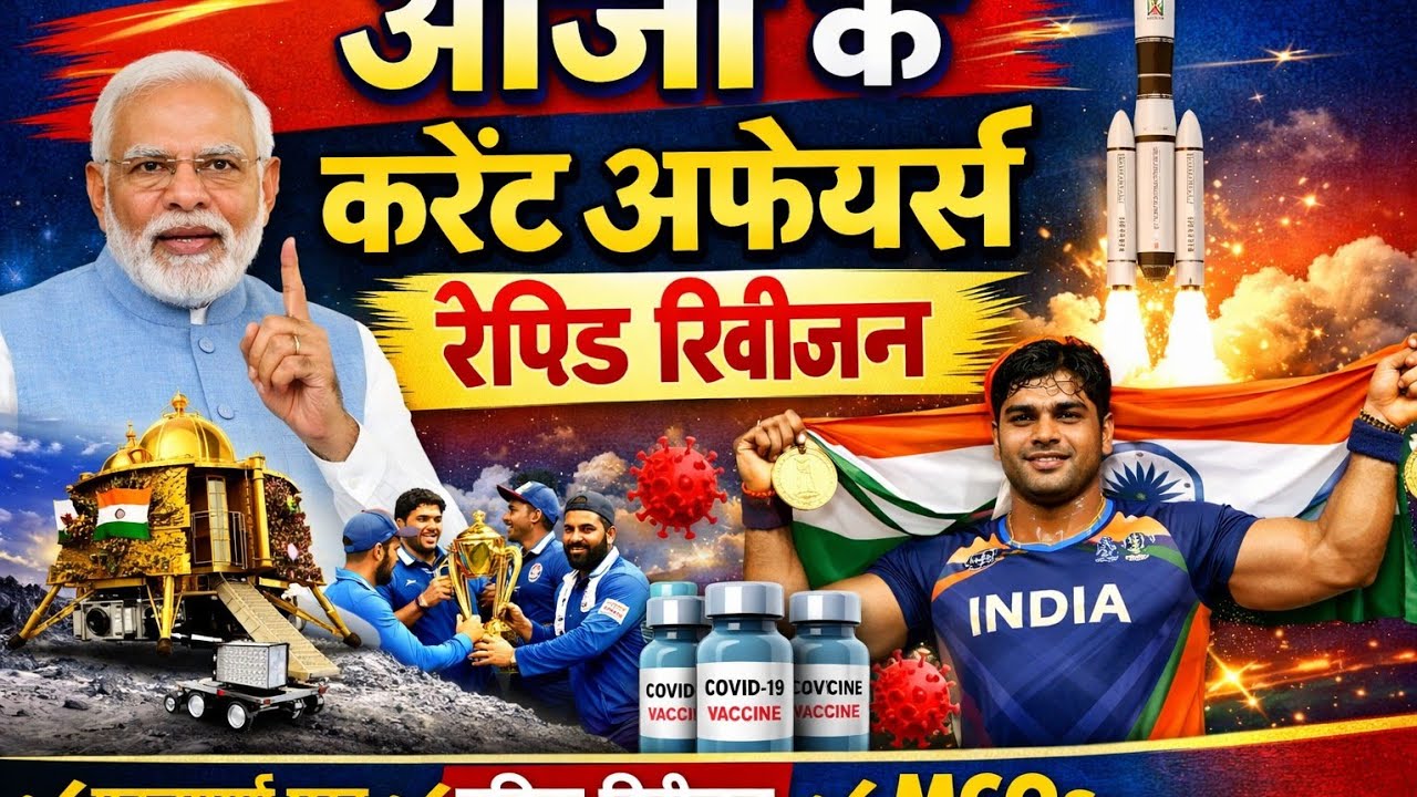 Daily Current Affairs 2025 | आज के महत्वपूर्ण प्रश्न | 26 December 2025 | Daily Current Affairs 2025