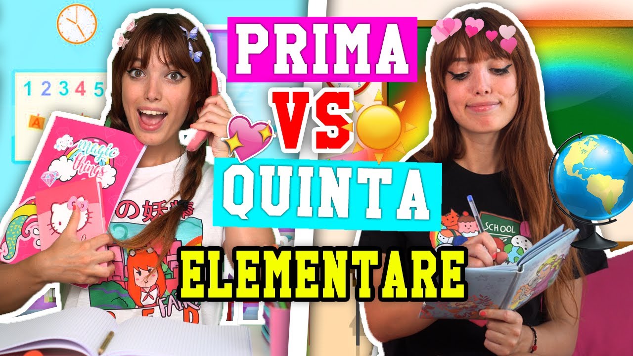PRIMA ELEMENTARE VS QUINTA ELEMENTARE 2